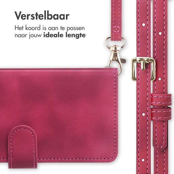 imoshion Bookcase met koord Apple iPhone 13 - Rood