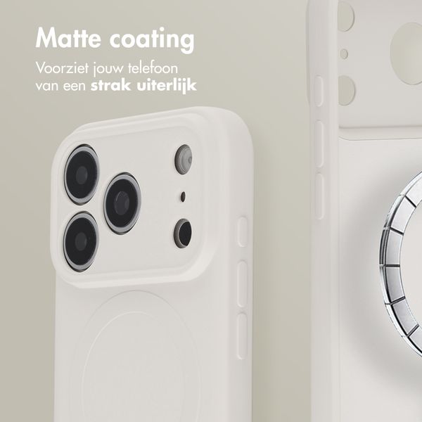 imoshion Color Backcover met MagSafe Apple iPhone 18 Pro Max / 17 Pro Max - Beige