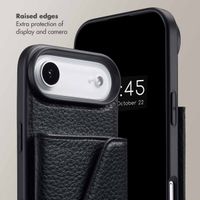 Selencia Sera Phone Case with Cord and Envelope Card Holder Apple iPhone Air - Black