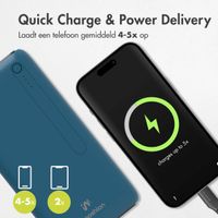 imoshion Powerbank - 27.000 mAh - Quick Charge en Power Delivery - Blauw