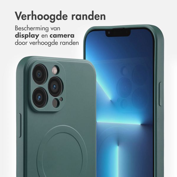 imoshion Color Backcover met MagSafe Apple iPhone 13 Pro Max - Donkergroen