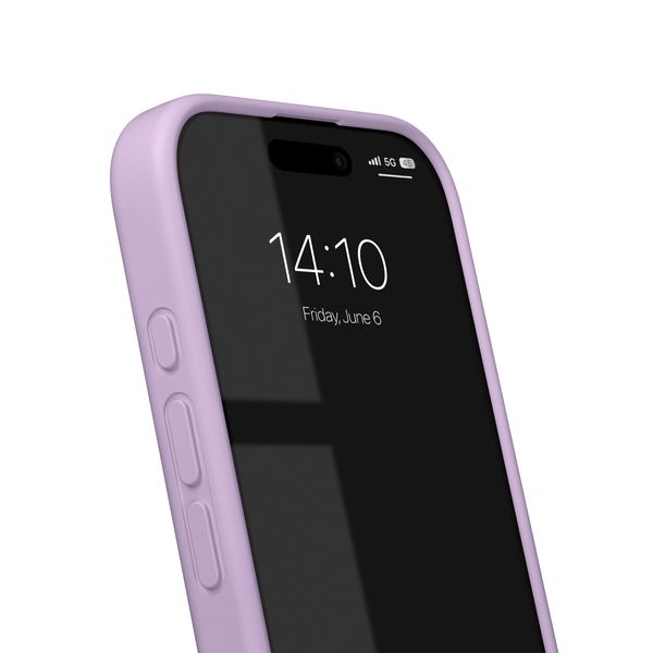 iDeal of Sweden Silicone Case met MagSafe Apple iPhone 17 - Lavender Milk