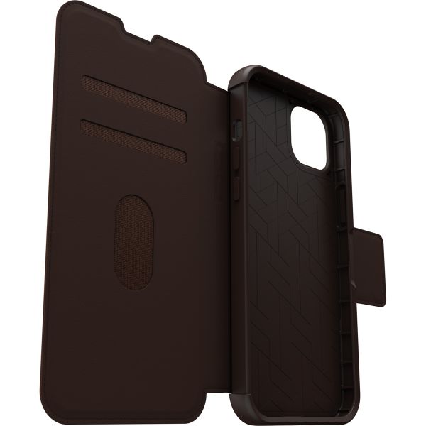 OtterBox Strada Bookcase iPhone 14 Plus - Bruin