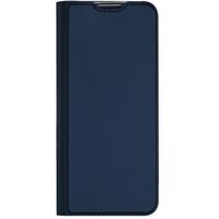 Dux Ducis Slim Softcase Bookcase Motorola Moto G 5G Plus - Donkerblauw