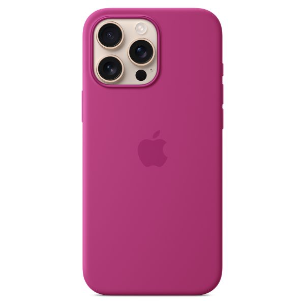 Apple Silicone Backcover MagSafe iPhone 16 Pro Max - Fuchsia