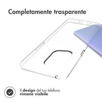 Accezz Clear Backcover Oppo Find X5 Pro 5G - Transparant