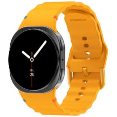 imoshion Wave Silicone Band Samsung Galaxy Watch 9 (40/44mm) / Watch 8 (40/44mm) / Classic (46mm) - Yellow