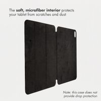 Accezz Leather Trifold Bookcase Apple iPad 11 (2025) 11 inch A16 / iPad 10 (2022) 10.9 inch - Black