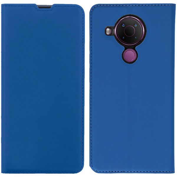 imoshion Slim Folio Bookcase Nokia 5.4 - Donkerblauw