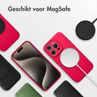 imoshion Color Backcover met MagSafe Apple iPhone 15 Pro - Neon Pink