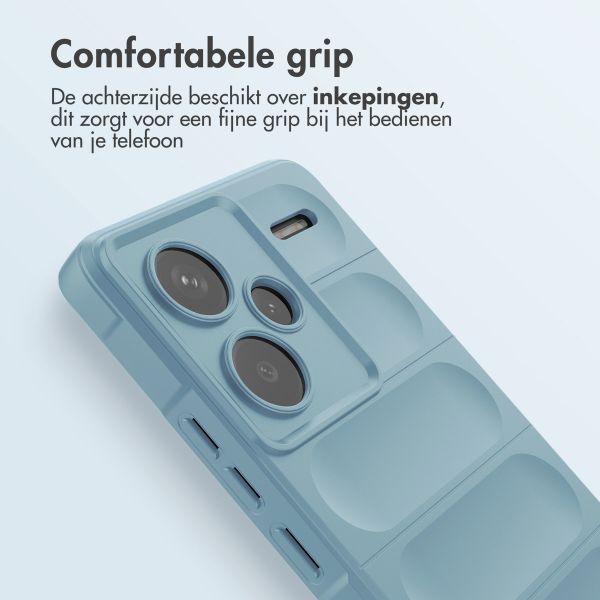 imoshion EasyGrip Backcover Xiaomi Redmi Note 13 Pro Plus (5G) - Lichtblauw