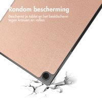 imoshion Trifold Bookcase Samsung Galaxy Tab A11 Plus - Rose Gold