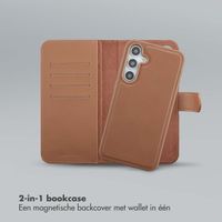 Selencia Olyn Uitneembare Bookcase met MagSafe Samsung Galaxy A35 / A55 - Bruin