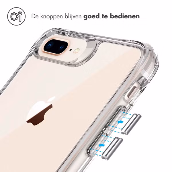 imoshion Rugged Air Case Apple iPhone SE (2022 / 2020) / 8 / 7 - Transparant