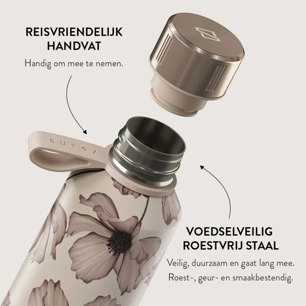 Burga Water Bottle - 500 ml - Barely Yours