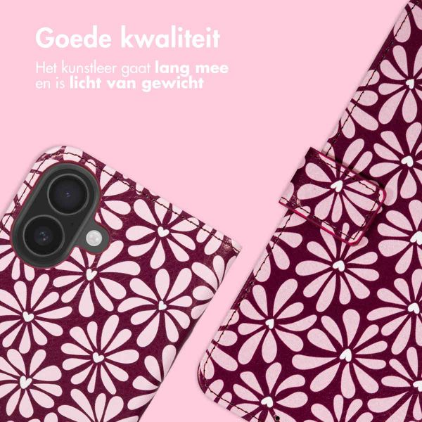 imoshion Design Bookcase Apple iPhone 17 - Bloom Love Blush