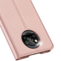 Dux Ducis Slim Softcase Bookcase Xiaomi Poco X3 (Pro) - Rosé Goud