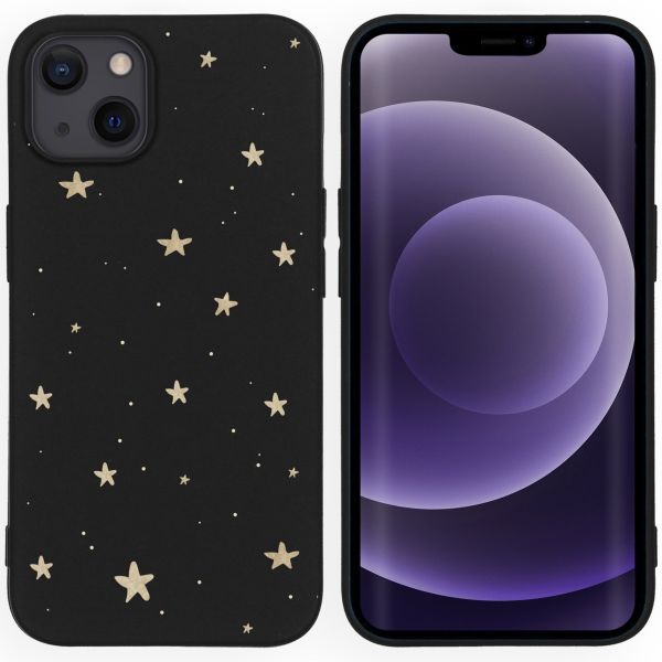 imoshion Design hoesje iPhone 13 - Sterren / Zwart