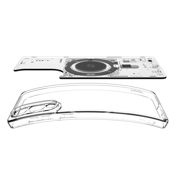 Spigen Ultra Hybrid Zero One MagFit Backcover Samsung Galaxy S25 Edge - Clear
