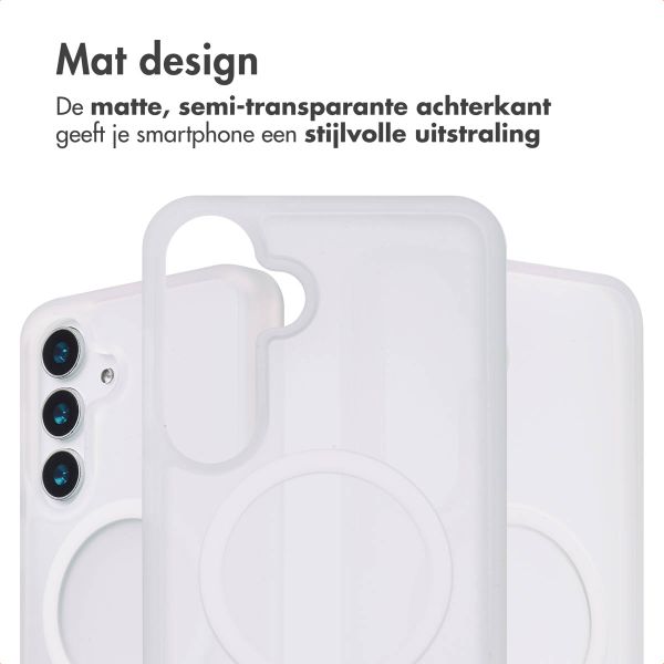 imoshion Color Guard Backcover met MagSafe Samsung Galaxy S25 - Wit