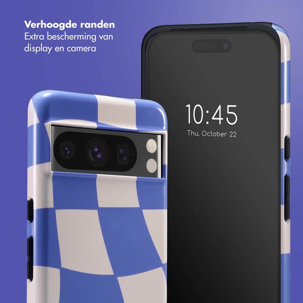 Selencia Vivid Tough Backcover Google Pixel 8 Pro - Groovy Sapphire Blue