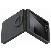 Samsung Originele Silicone Cover Ring Samsung Galaxy Z Flip 6 / Flip 7 FE - Black