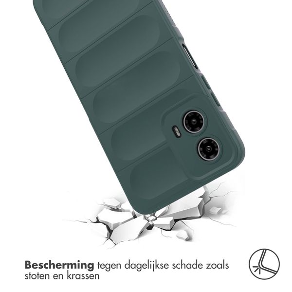 imoshion EasyGrip Backcover Motorola Moto G34 - Donkergroen