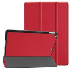 imoshion Trifold Bookcase Apple iPad 9 (2021) 10.2 inch / iPad 8 (2020) 10.2 inch / iPad 7 (2019) 10.2 inch - Rood