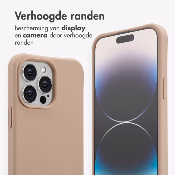 imoshion Color Backcover met afneembaar koord MagSafe Apple iPhone 14 Pro Max - Nude