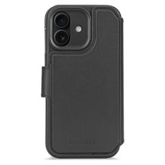 Decoded 2 in 1 Leather Detachable Wallet MagSafe Apple iPhone 17 - Zwart