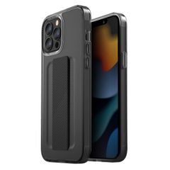 Uniq Heldro Backcover Flexgrip iPhone 13 Pro Max - Grijs