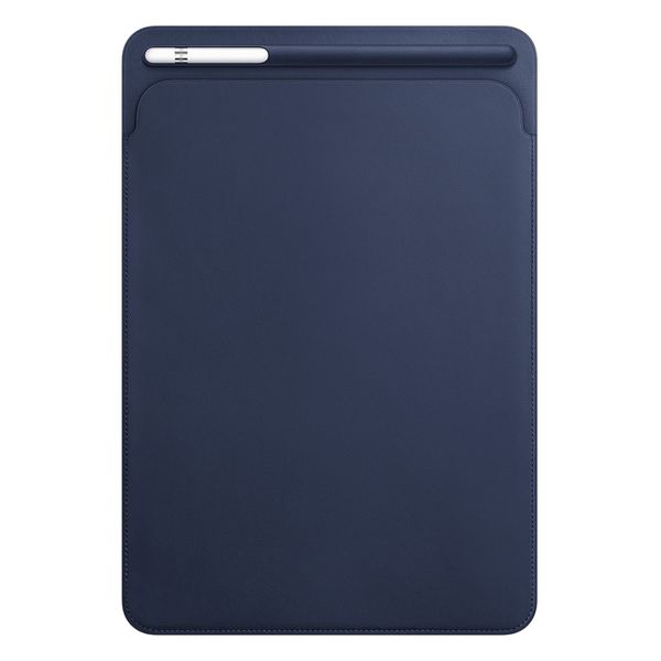 Apple Leather Sleeve Apple iPad 9 (2021) 10.2 / iPad 8 (2020) 10.2 / iPad 7 (2019) 10.2 / Air 3 (2019) / Pro 10.5 (2017) - Midnight Blue