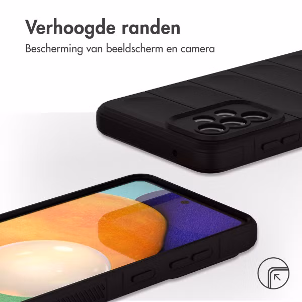 imoshion EasyGrip Backcover Samsung Galaxy A52(s) (5G/4G) - Zwart