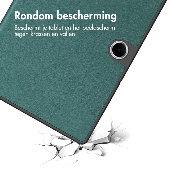 imoshion Trifold Bookcase OnePlus Pad Lite - Donkergroen