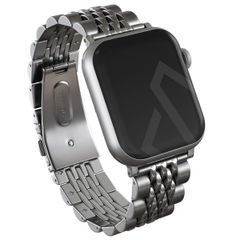 Burga Steel strap Apple Watch | 44/45/46/49 mm - Silver