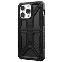 UAG Monarch Backcover iPhone 15 Pro Max - Carbon Fiber