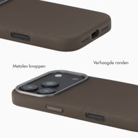 Accezz Mesh Backcover met MagSafe Apple iPhone 17 Pro - Bruin