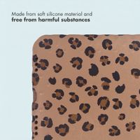 imoshion Kidsproof Design Back Cover with Handle Apple iPad 11 (2025) 11 inch A16 / iPad 10 (2022) 10.9 inch - Leopard Print