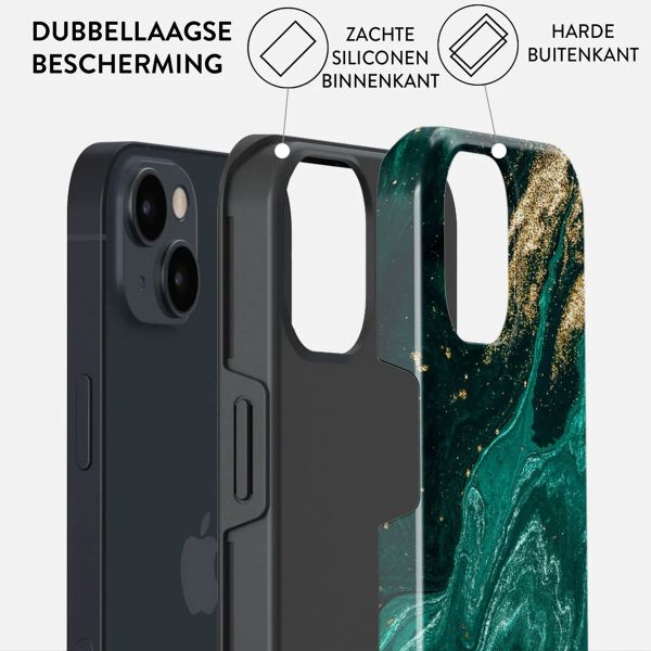 Burga Tough Backcover Apple iPhone 15 - Emerald Pool