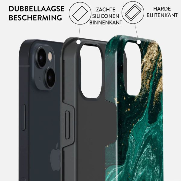 Burga Tough Backcover iPhone 15 - Emerald Pool