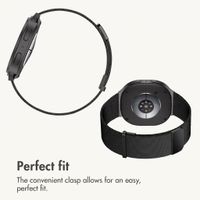 imoshion Milanese Magnetic Band Samsung Galaxy Watch 9 (40/44mm) / Watch 8 (40/44mm) / Classic (46mm) - Black