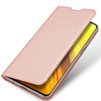 Dux Ducis Slim Softcase Bookcase Xiaomi Poco X3 (Pro) - Rosé Goud