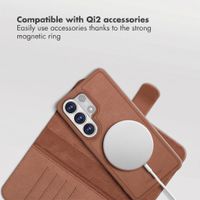 Selencia Olyn Detachable Bookcase with MagSafe Samsung Galaxy S26 Ultra - Brown
