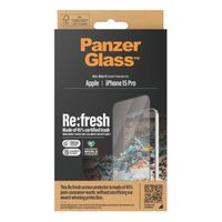 PanzerGlass Ultra-Wide Fit Anti-Bacterial Screenprotector Apple iPhone 15 Pro