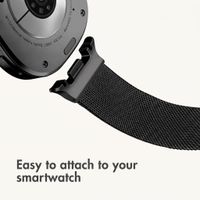 imoshion Milanese Magnetic Band Samsung Galaxy Watch 9 (40/44mm) / Watch 8 (40/44mm) / Classic (46mm) - Black