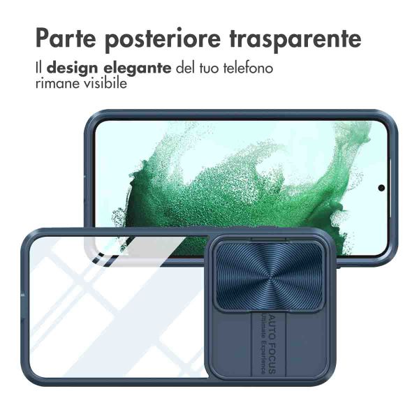 imoshion Camslider Backcover Samsung Galaxy S23 - Donkerblauw