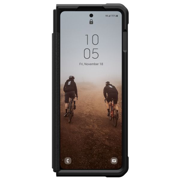 UAG Civilian Backcover Samsung Galaxy Z Fold 5 - Zwart