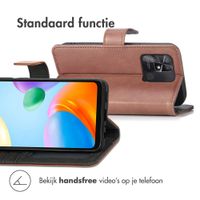 imoshion Luxe Bookcase Xiaomi Redmi 10C - Bruin