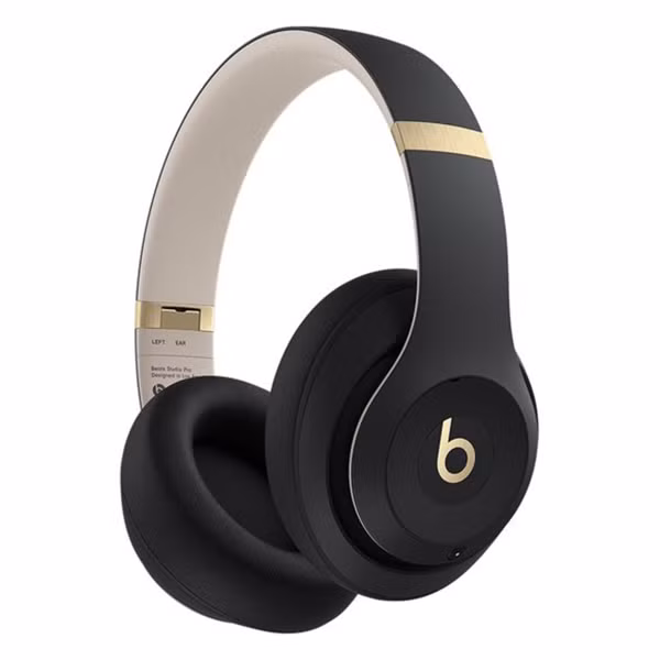 Beats Studio Pro Draadloze Koptelefoon met Noise Cancelling (ANC) - Zwart / Goud