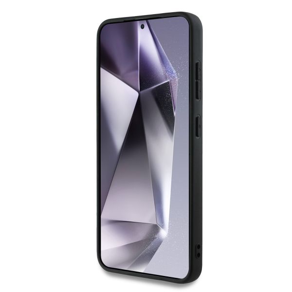 Guess 4G Metal Logo Saffiano Backcover Samsung Galaxy S25 - Beige